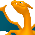 cabeça charizard